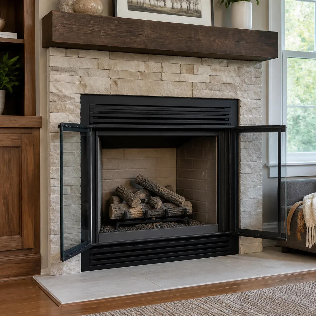 Gas fireplace service